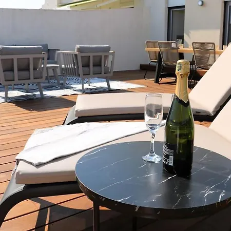 شقة Terrasse Xxl - Front De Mer - Parking - Ambiance Plage