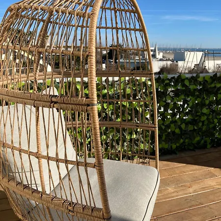 Terrasse Xxl - Front De Mer - Parking - Ambiance Plage Apartament *