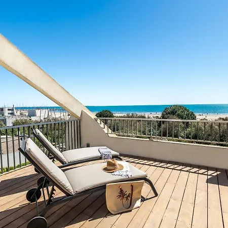 Terrasse Xxl - Front De Mer - Parking - Ambiance Plage *