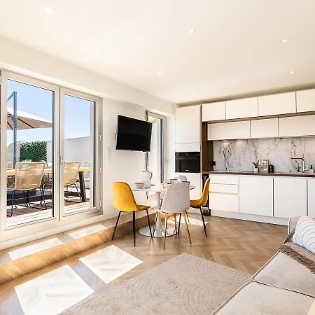 Terrasse Xxl - Front De Mer - Parking - Ambiance Plage شقة